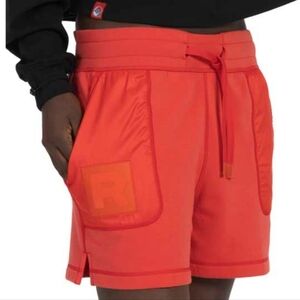 Pokemon Center Japan Team Rocket HQ collection red fleece sweat pull on shorts S